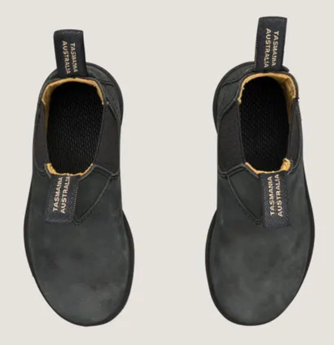 Classic Rustic Black Chelsea Blundstone Booties