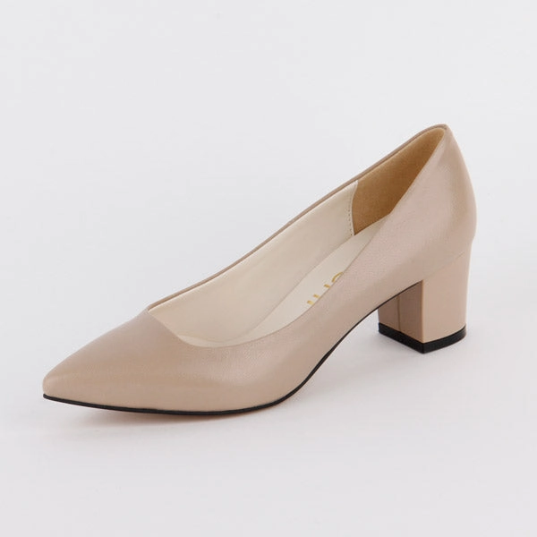 COURTNEY - beige leather