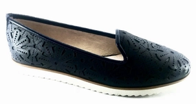 Daniel Engel Molly Navy Ice Summer Slip-on Shoes