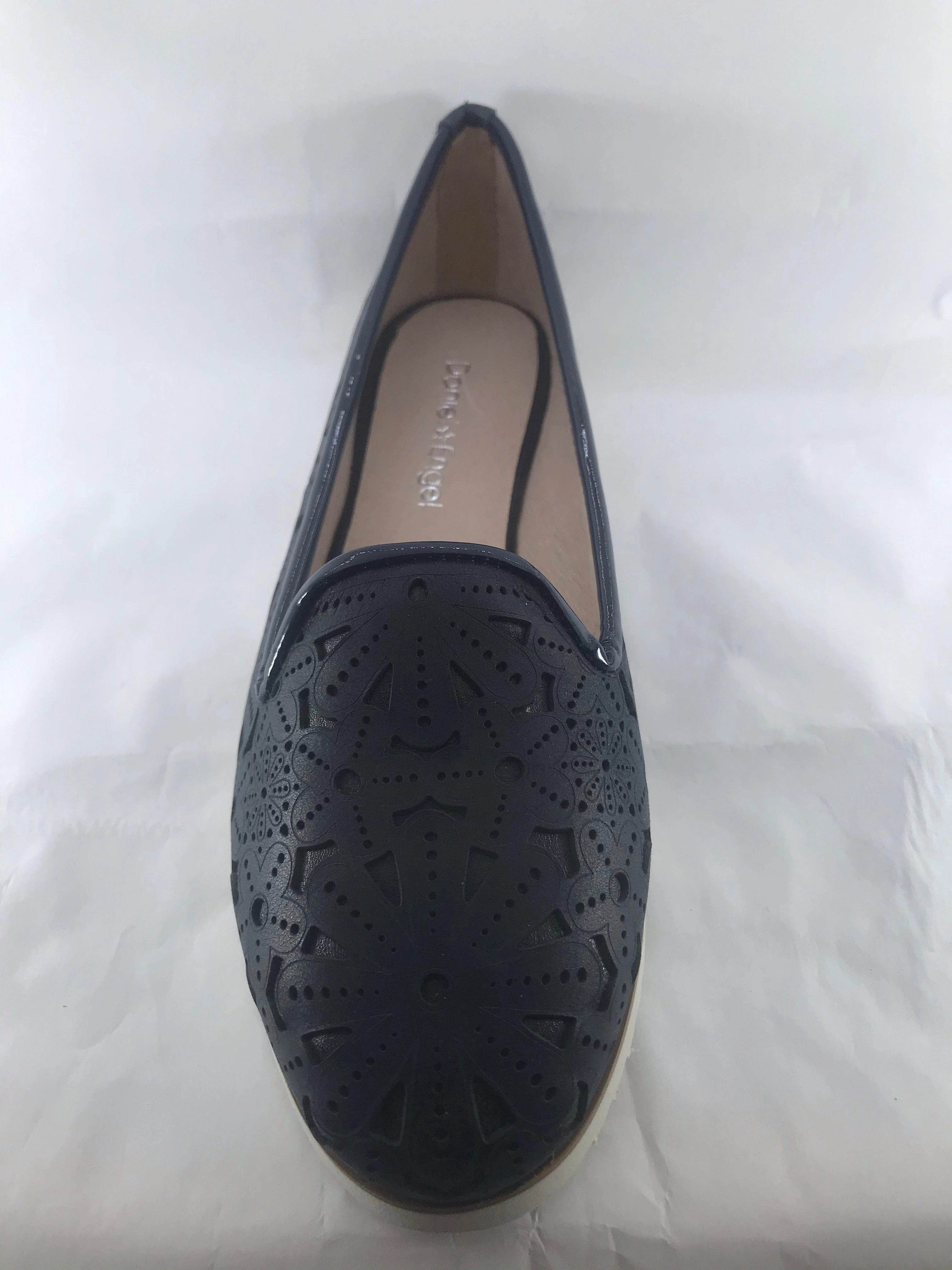 Daniel Engel Molly Navy Ice Summer Slip-on Shoes