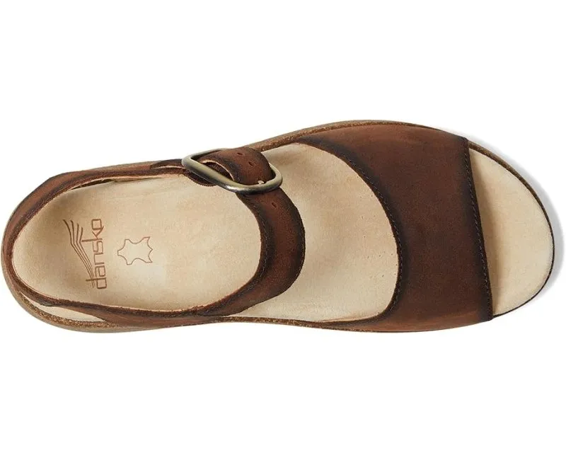 Dansko Women's Bianca - Brown Burnished Suede