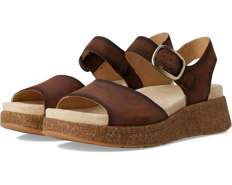 Dansko Women's Bianca - Brown Burnished Suede