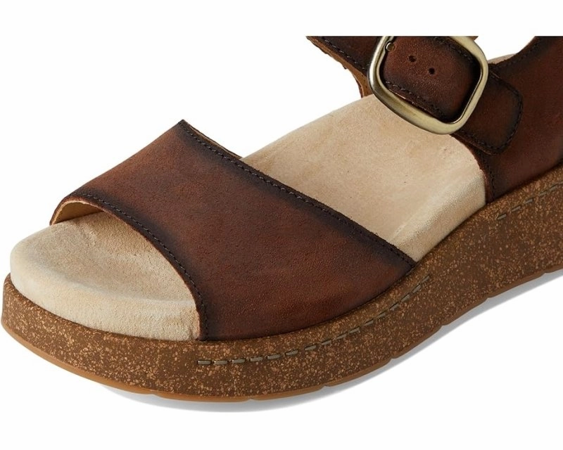 Dansko Women's Bianca - Brown Burnished Suede