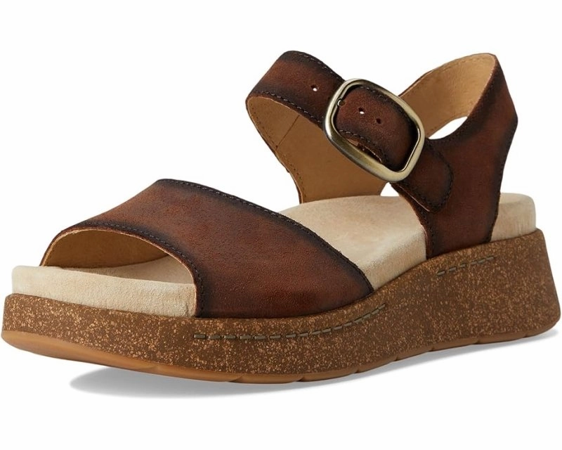 Dansko Women's Bianca - Brown Burnished Suede