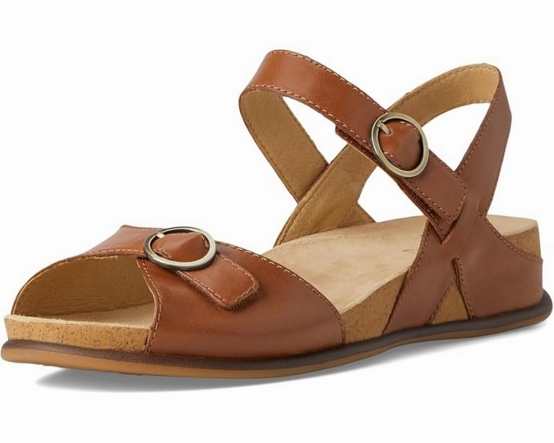 Dansko Women's Candace - Tan Burnished Nappa