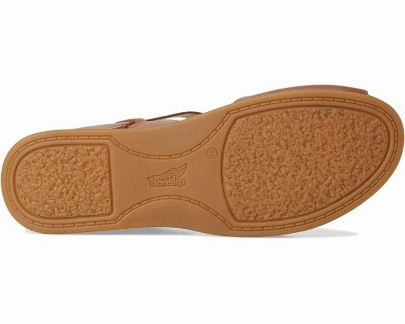 Dansko Women's Candace - Tan Burnished Nappa
