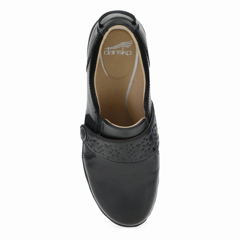 Dansko Women's Sallie - Black Waxy Burnished