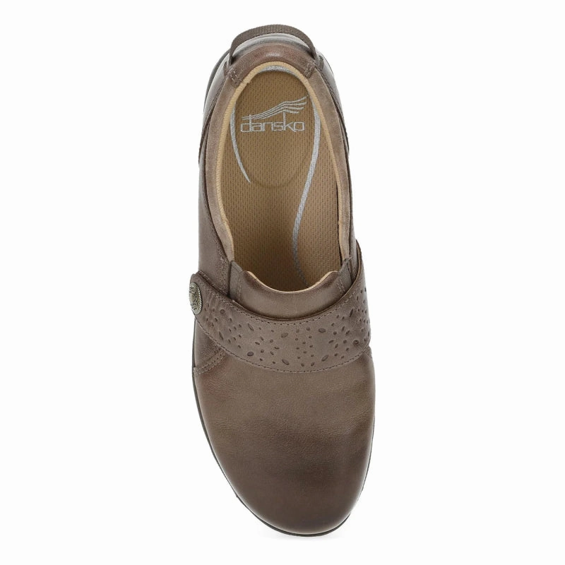 Dansko Women's Sallie - Stone Waxy Burnished