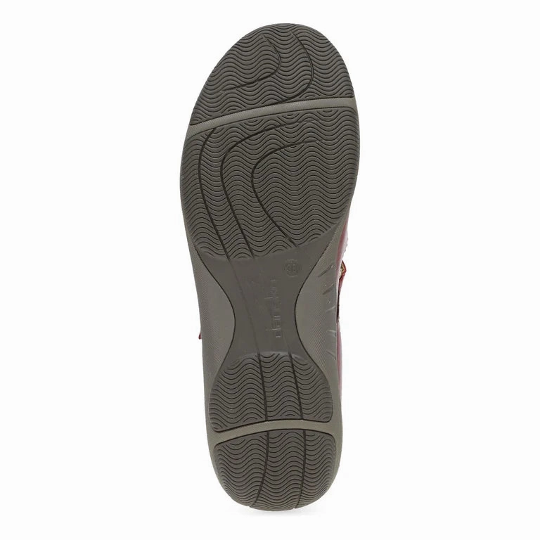 Dansko Women's Stacy - Red Waxy Burnished