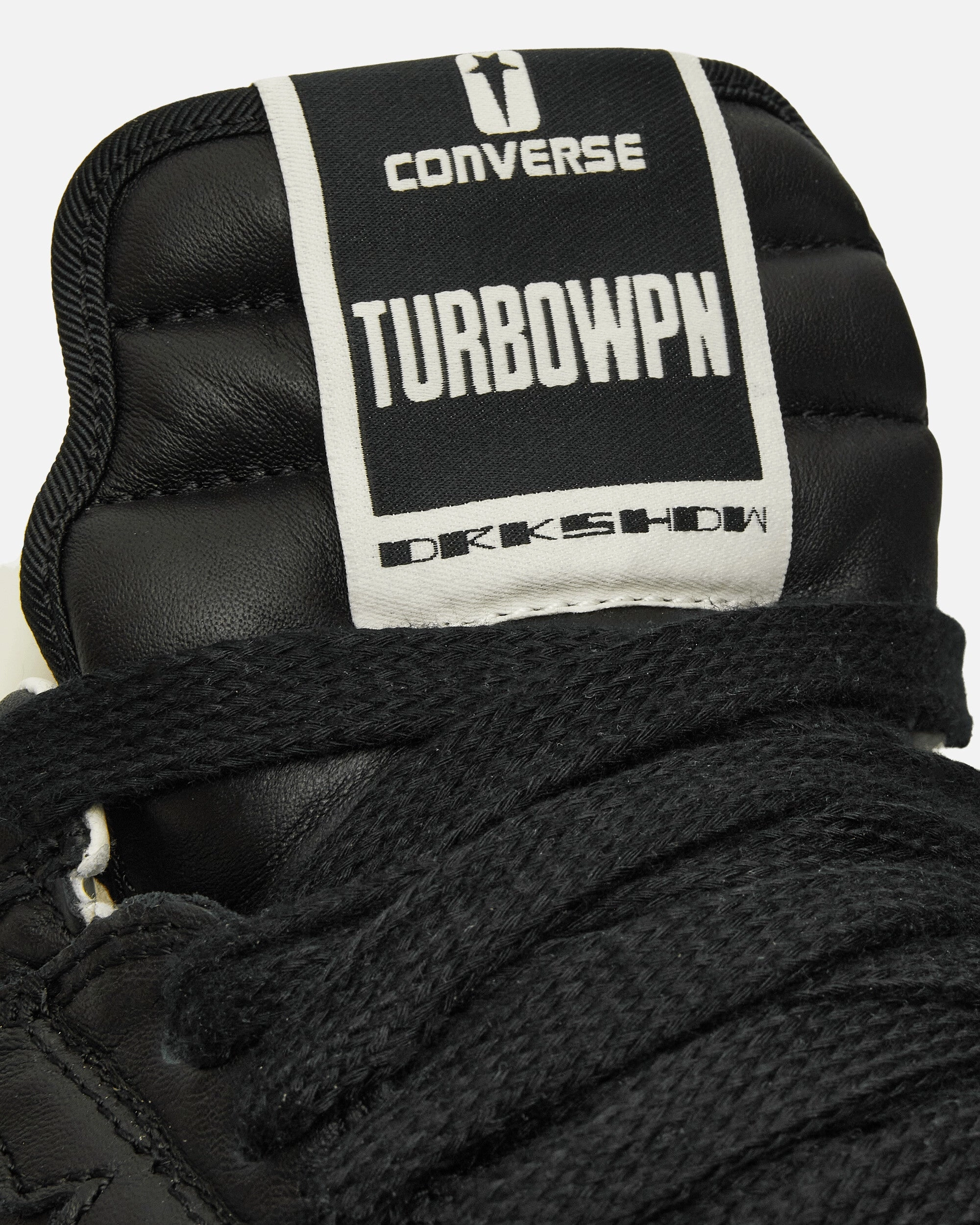 DRKSHDW TURBOWPN Low Sneakers Black