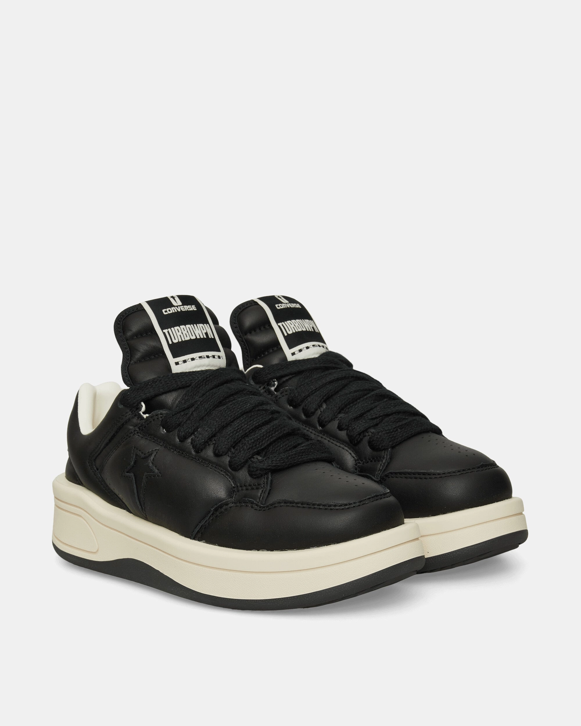 DRKSHDW TURBOWPN Low Sneakers Black