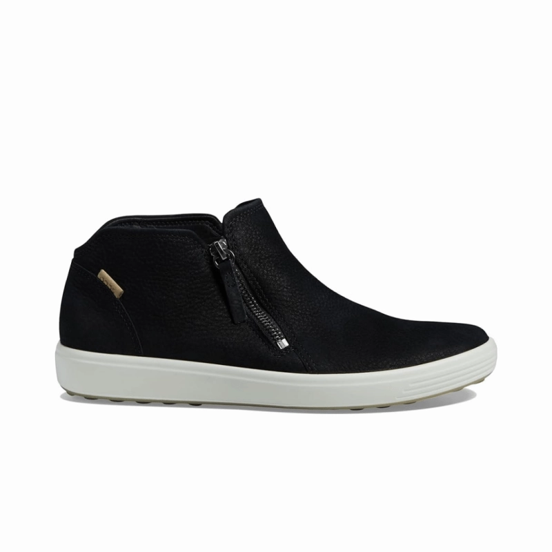 Ecco Women's Soft 7 Low Boot - Black