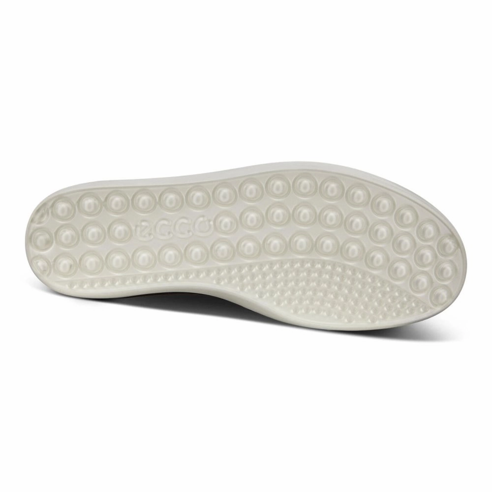 Ecco Women's Soft 7 Woven Slip-On - Black