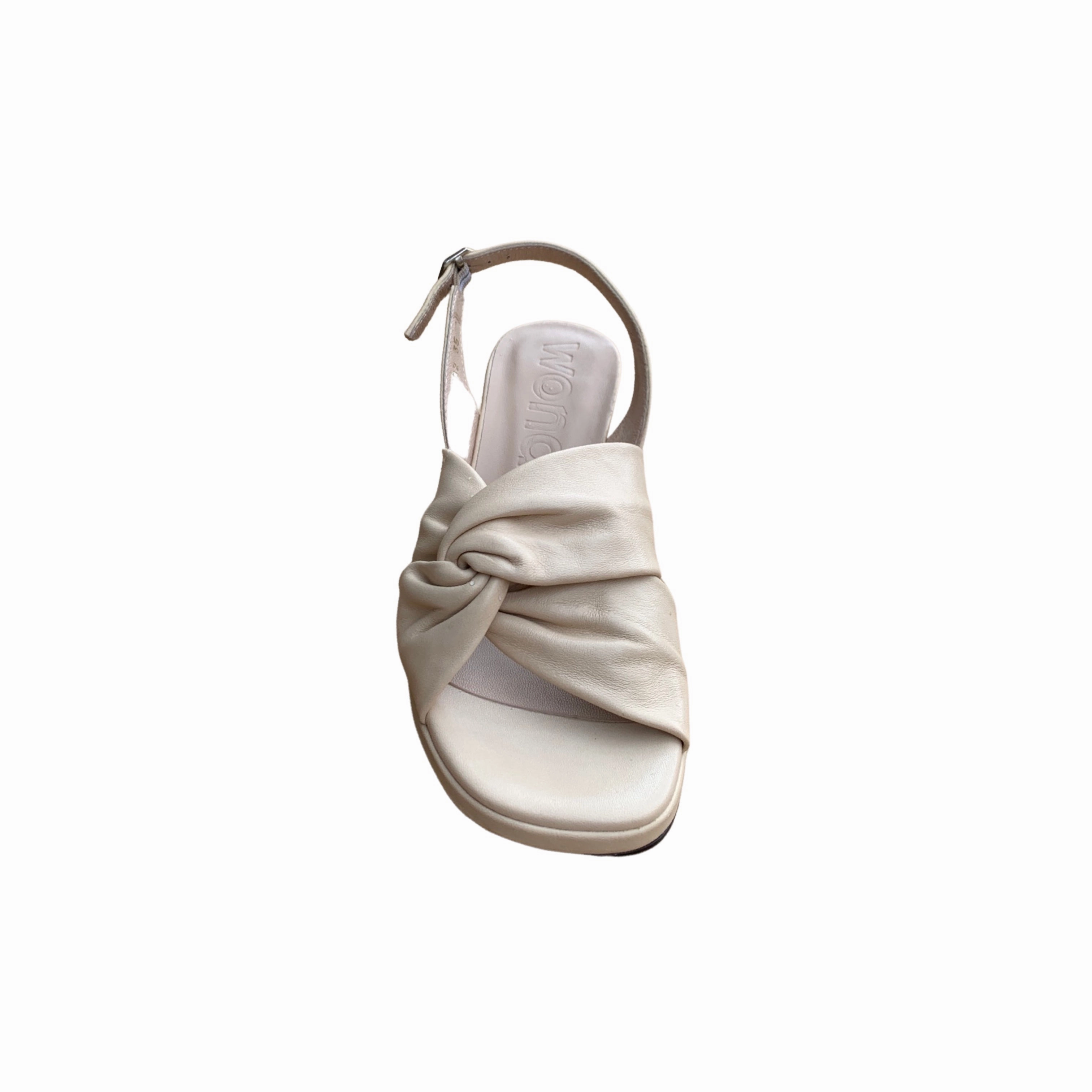 F8202 Twist Natural Block Heel