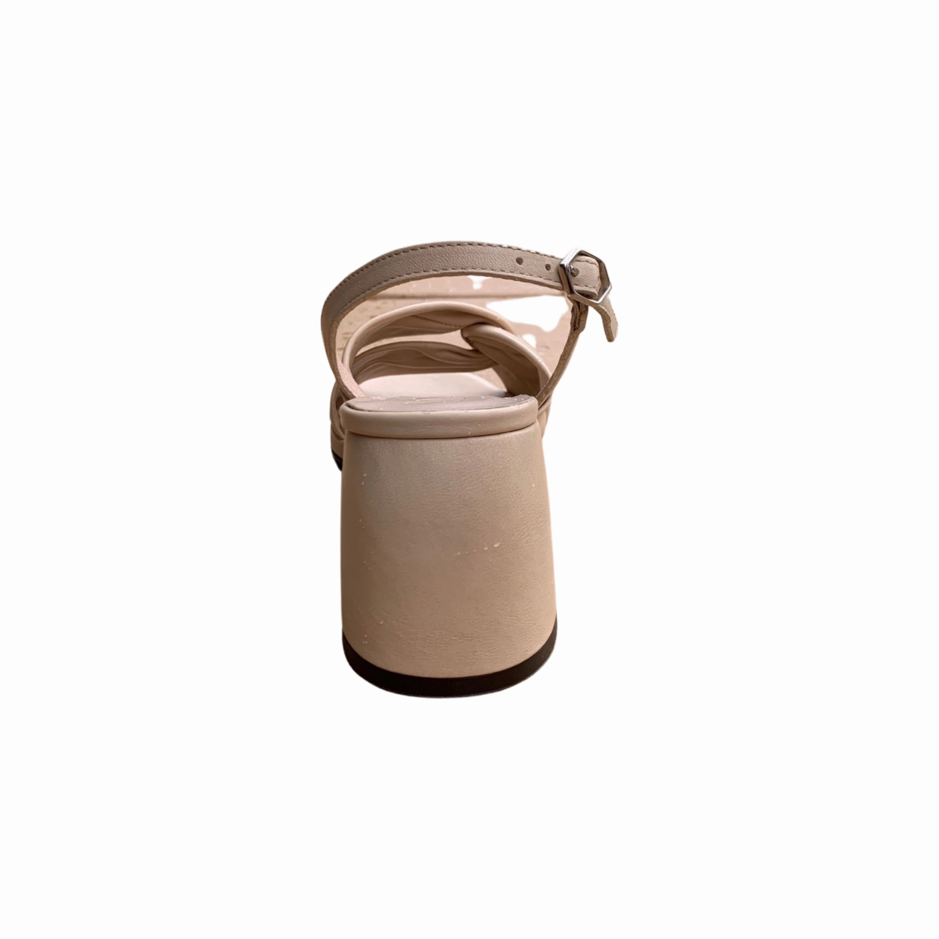 F8202 Twist Natural Block Heel