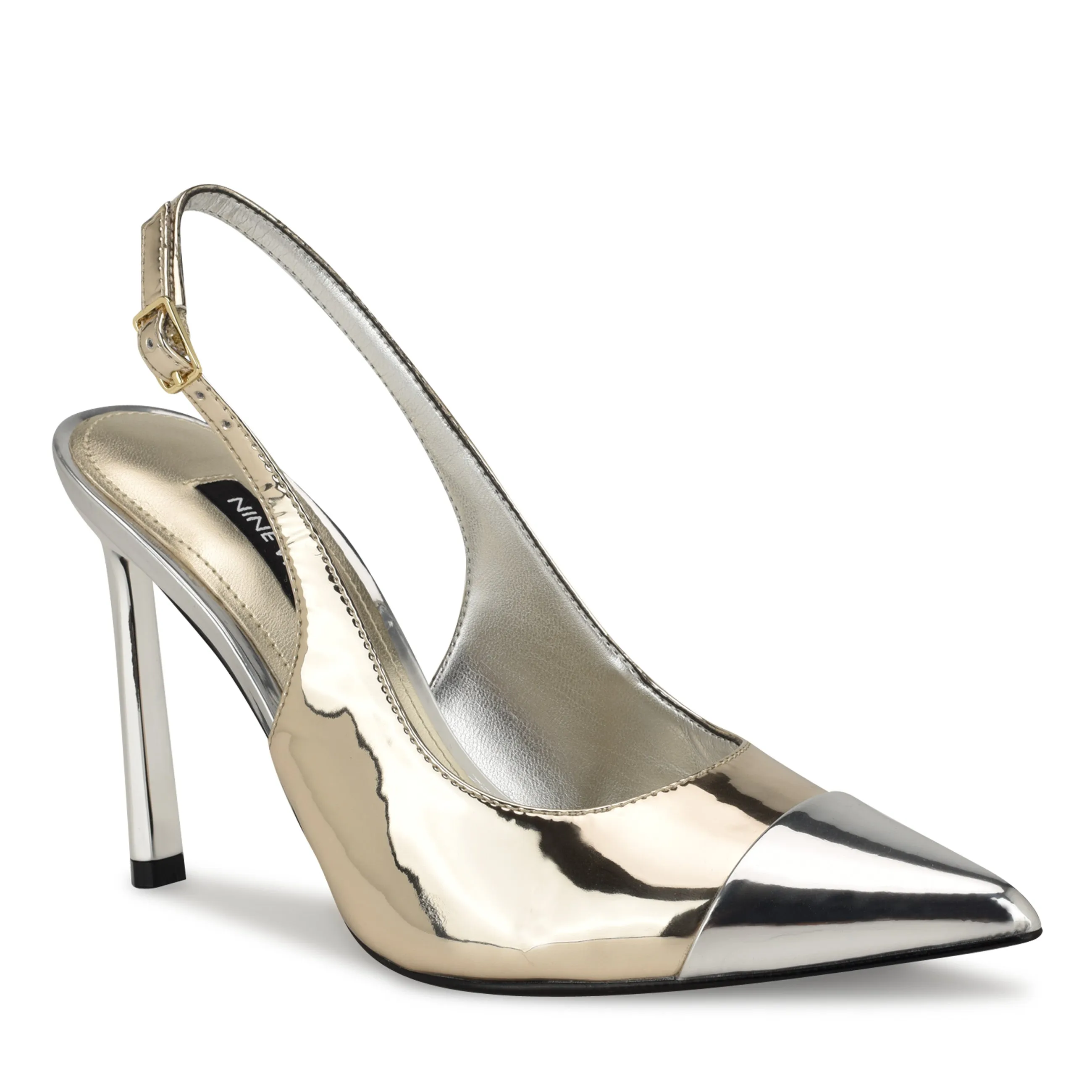 Fabele Pointy Toe Slingback Pumps