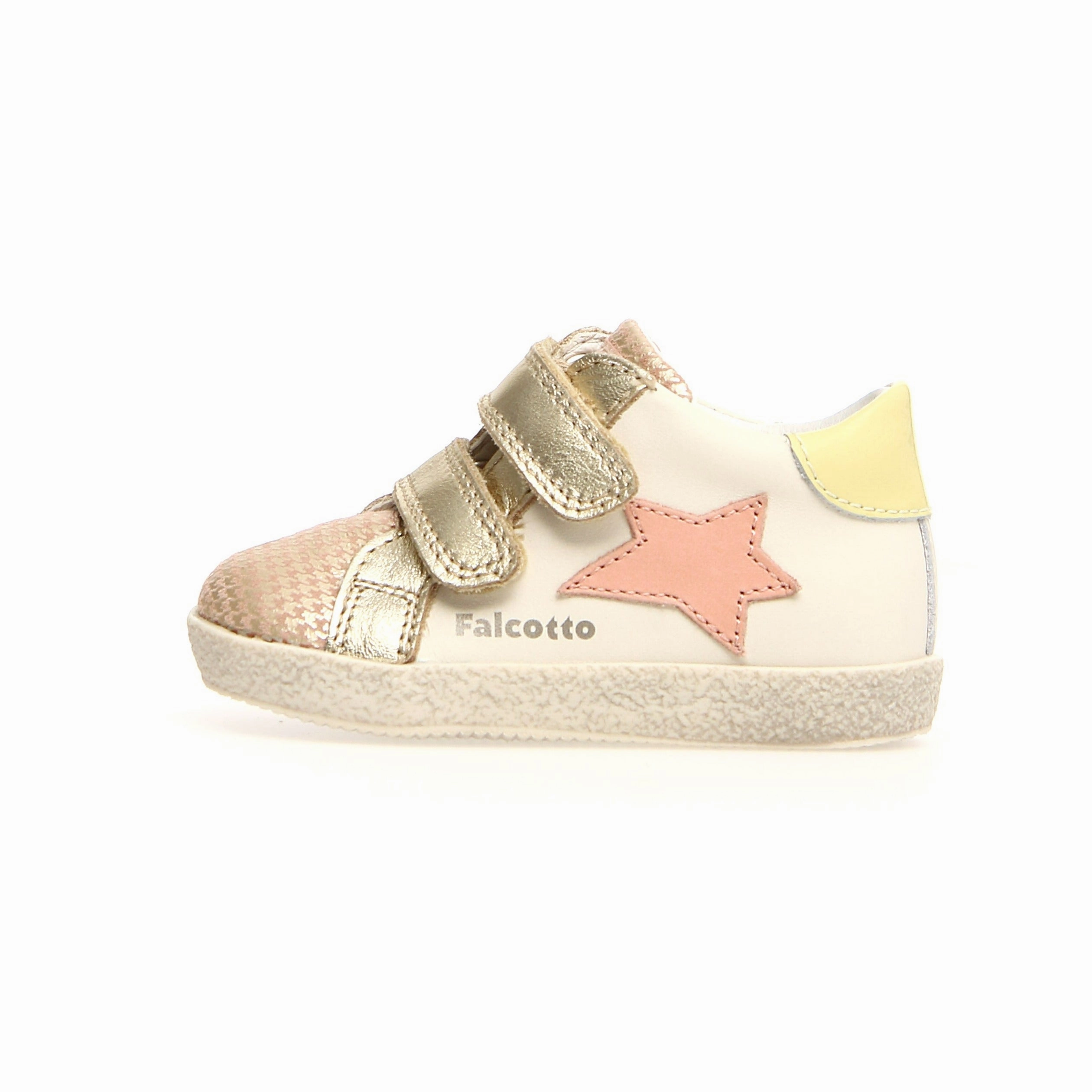Falcotto Alnoite High VL Girl's Sneakers - Cipria/Platinum