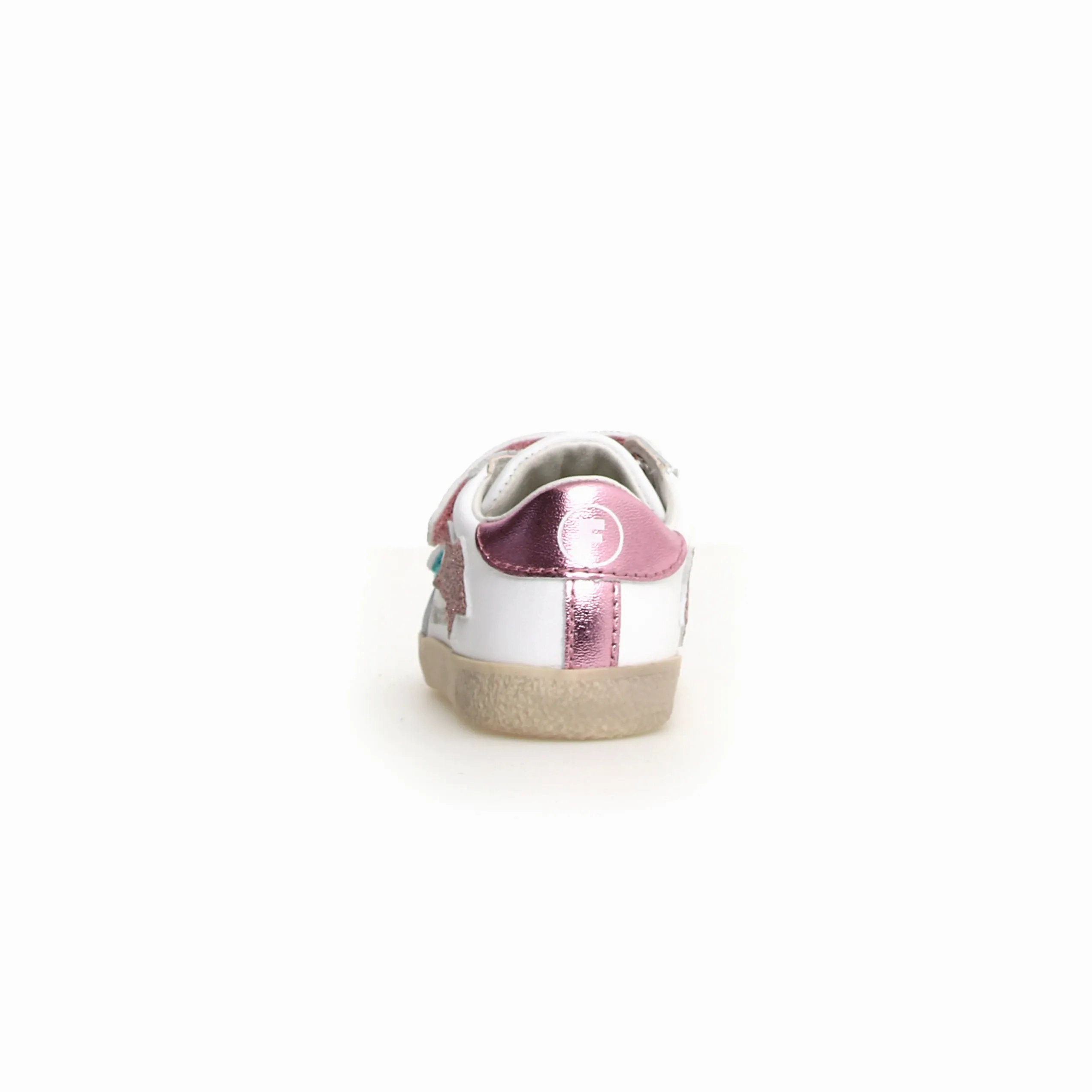 Falcotto Girl's Alnoite 2 Vl Casual Shoes - White / Pink