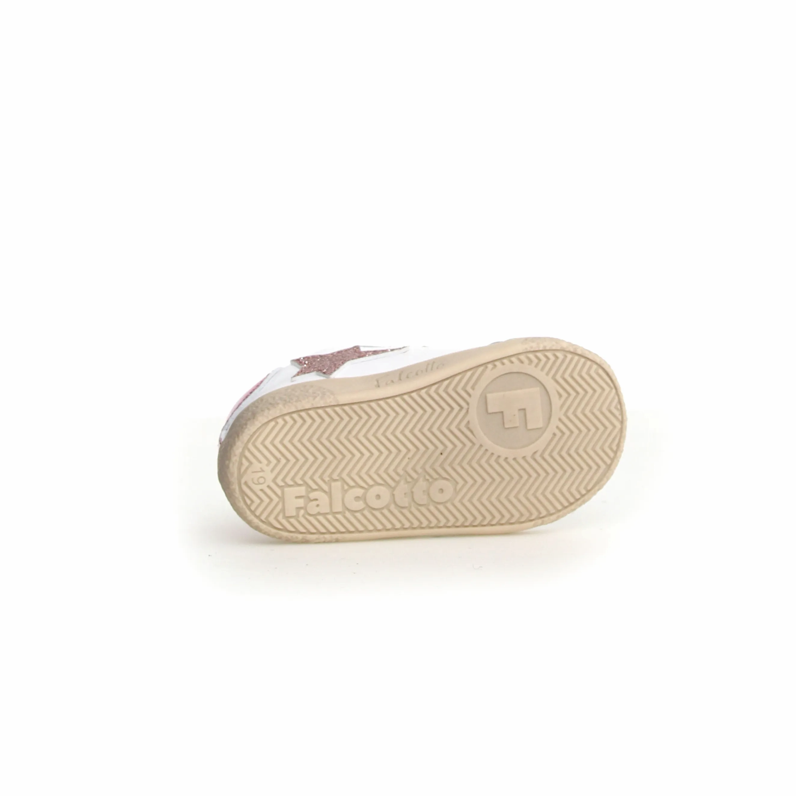 Falcotto Girl's Alnoite 2 Vl Casual Shoes - White / Pink