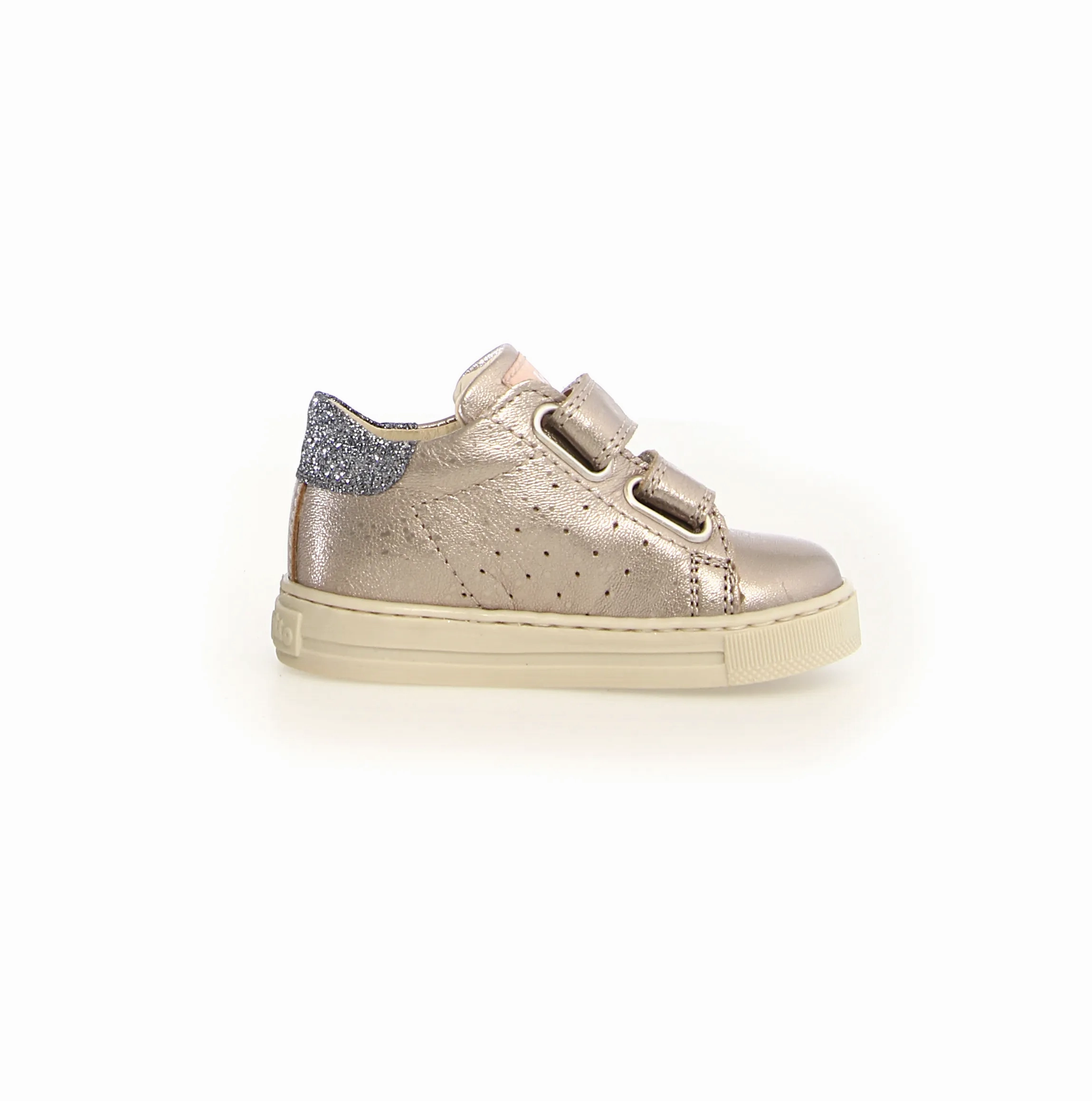 Falcotto Salazar 2 Vl Girl's Casual Shoes - Cipria/Acciaio