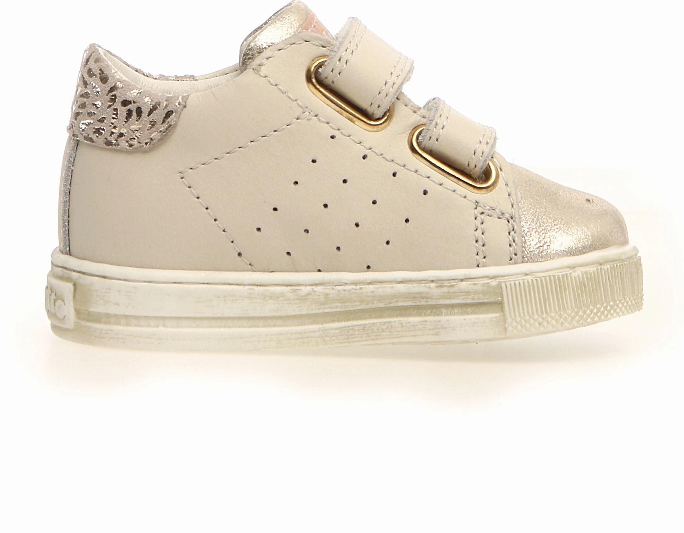 Falcotto Salazar VL Girl's Sneakers - Platinum/Milk