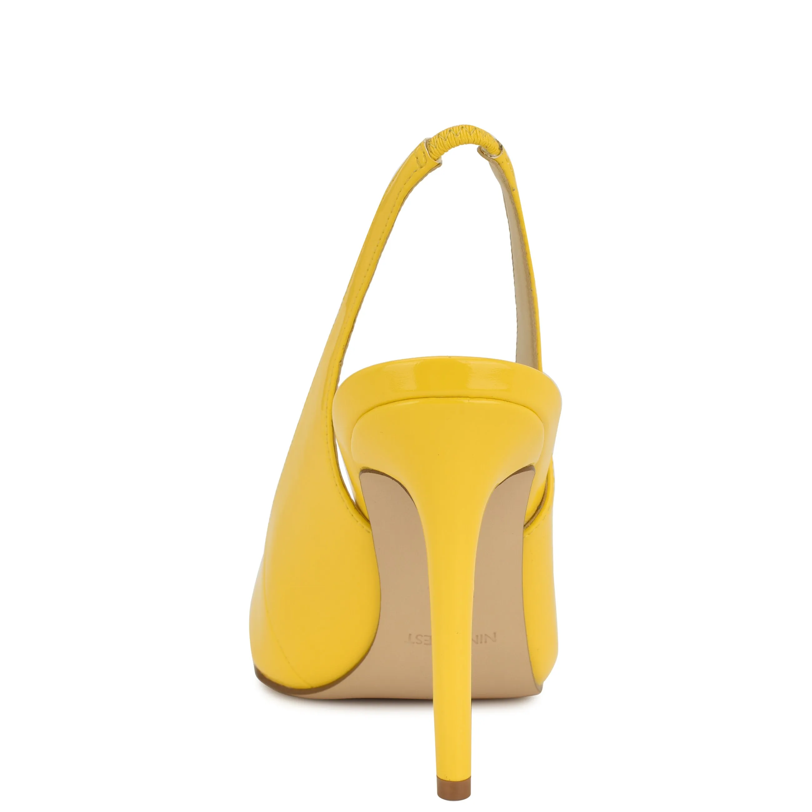 Feather Pointy Toe Slingback Pumps