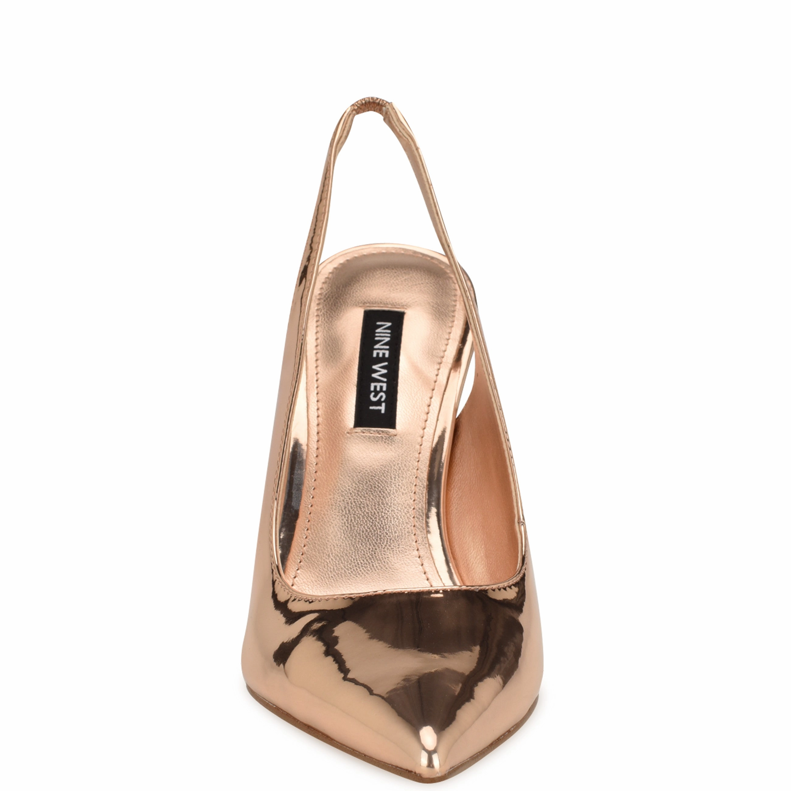 Feather Pointy Toe Slingback Pumps