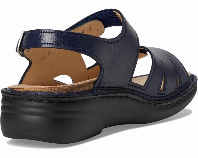 Finn Comfort Women's Barbuda - Blue Sapphire Yuka