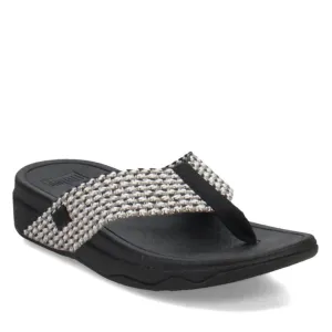 FITFLOP SURFA WEBBING SANDAL - BLACK MULTI