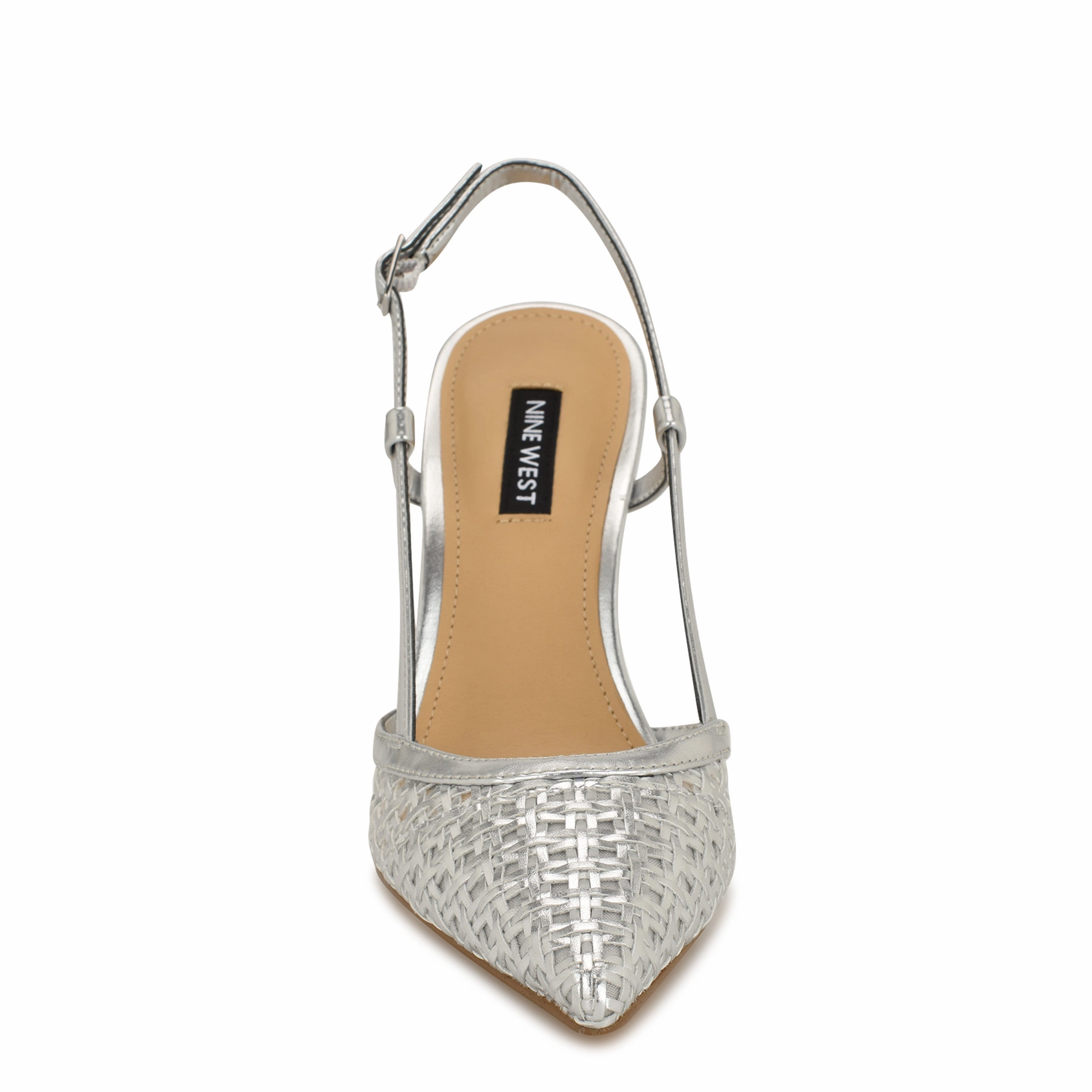 Floree Woven Slingback Pumps