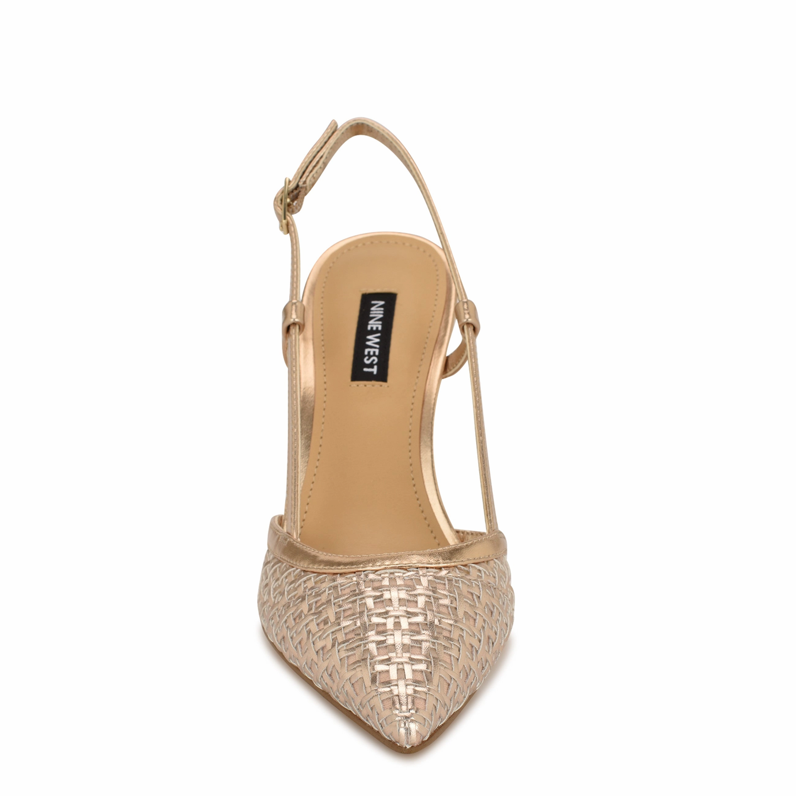 Floree Woven Slingback Pumps