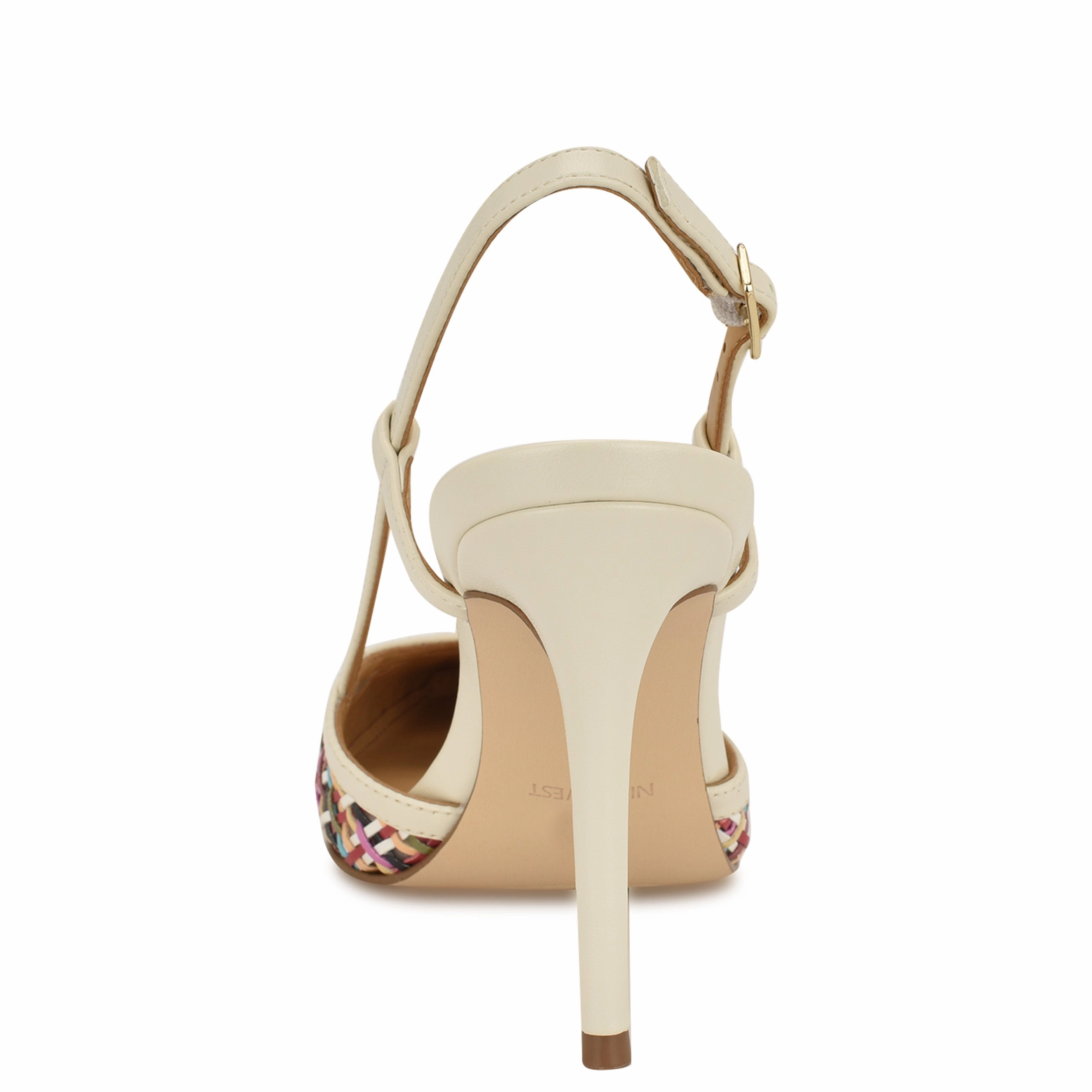 Floree Woven Slingback Pumps