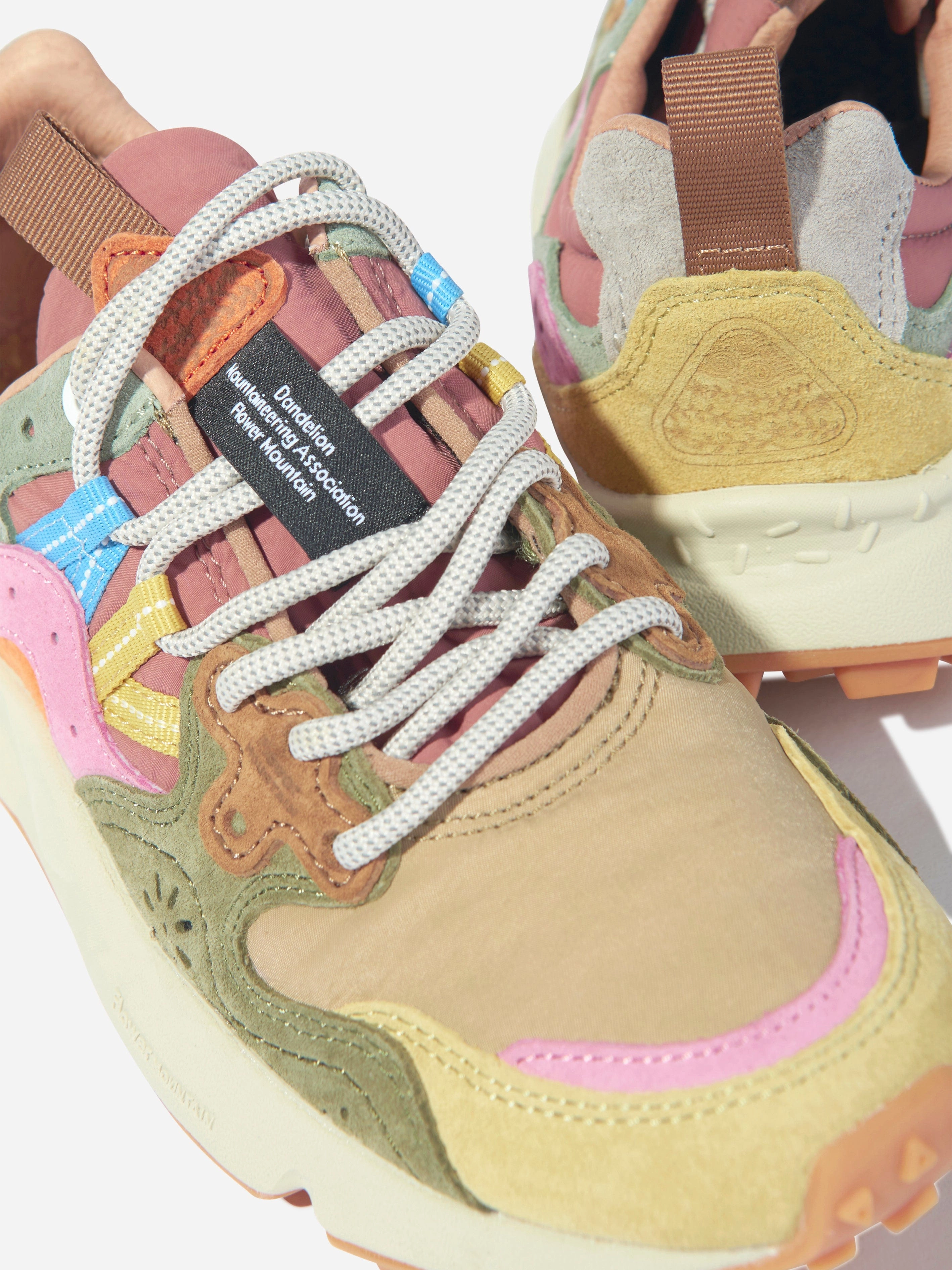Flower Mountain Kids Yamano 3 Trainers in Multicolour
