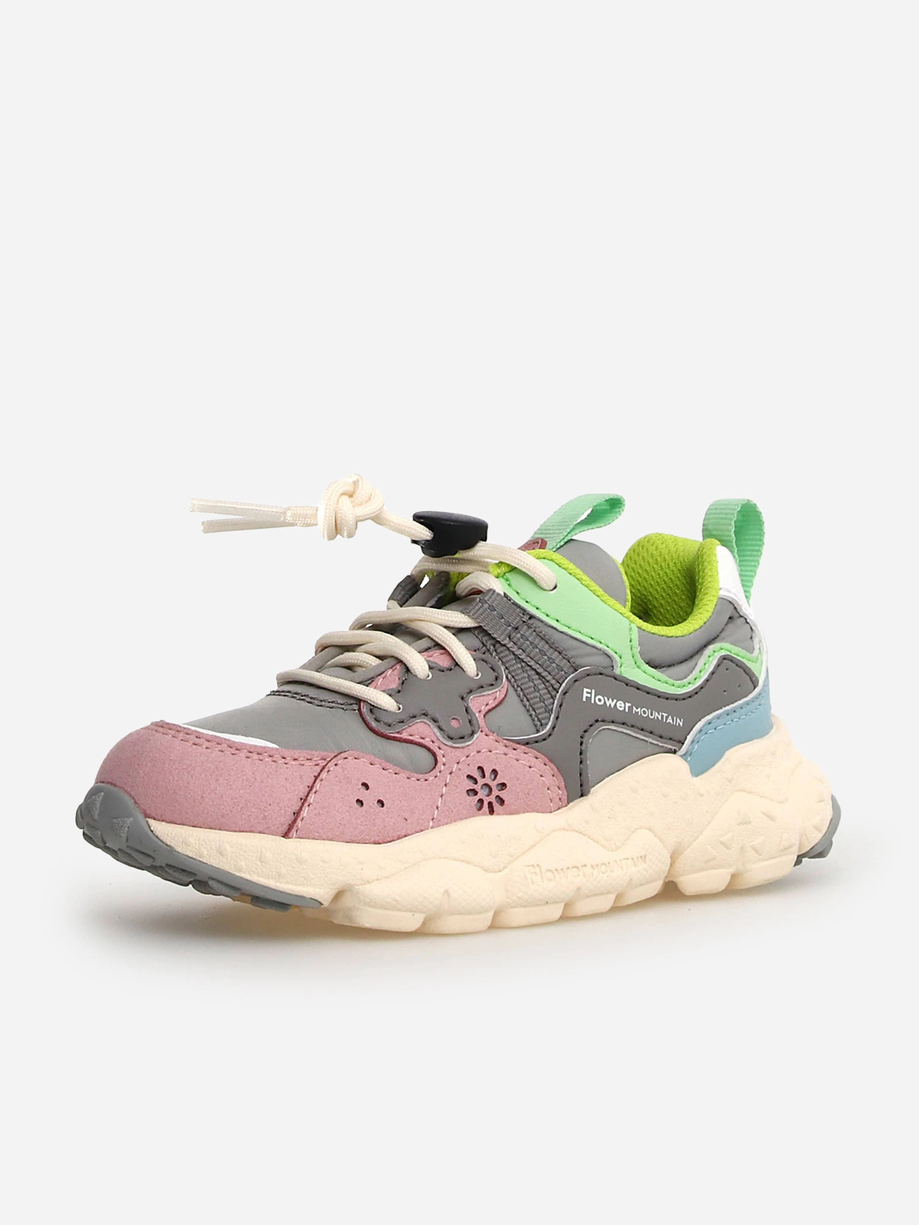 Flower Mountain Kids Yamano 3 Trainers in Multicolour