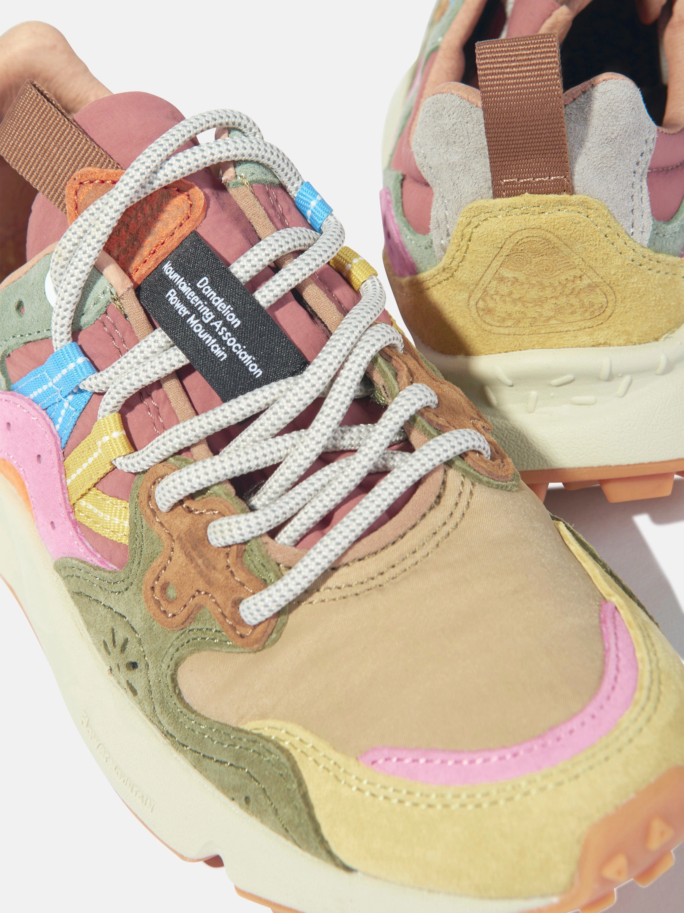 Flower Mountain Kids Yamano 3 Trainers in Multicolour