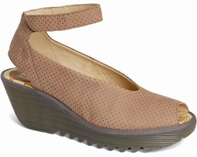 FLY LONDON YALA PERF - TAUPE