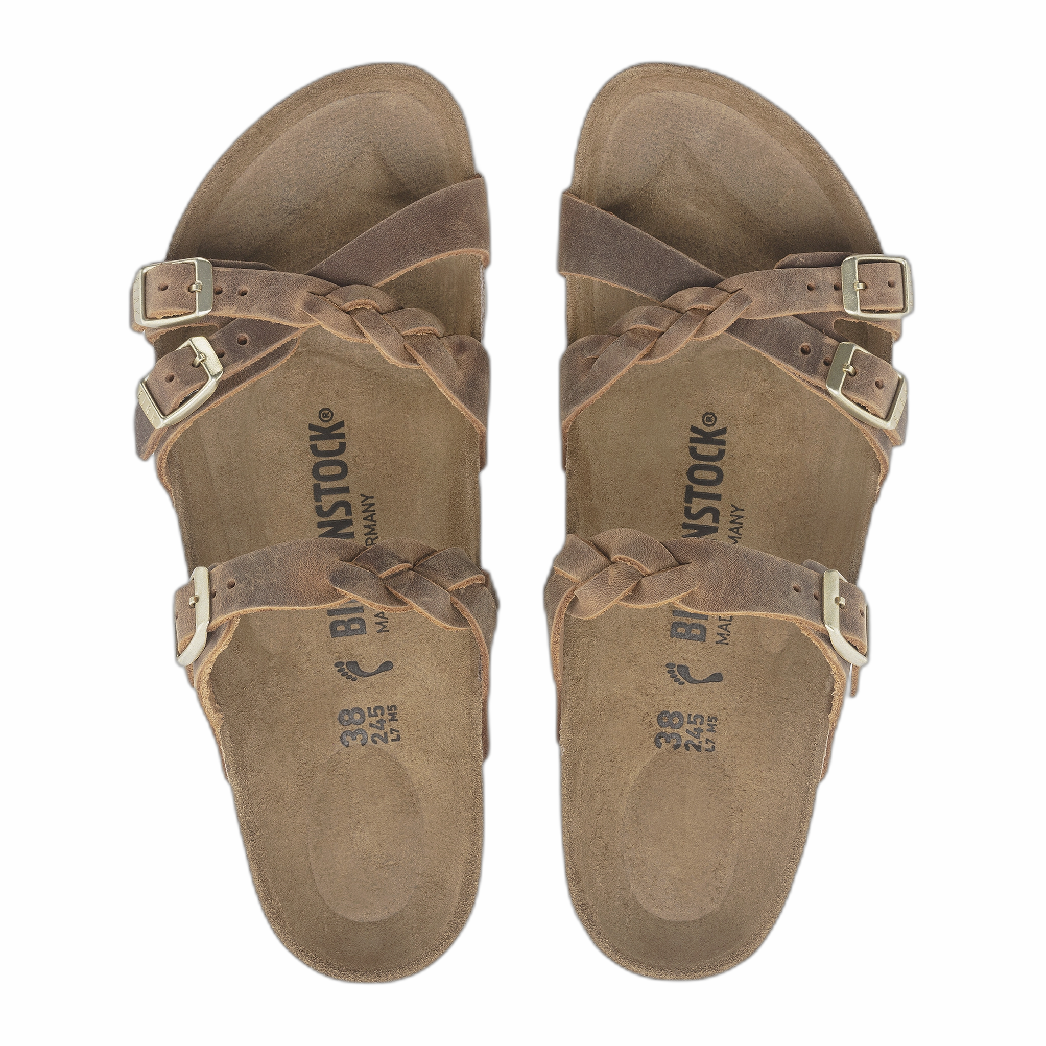 Franca Braided Oiled Leather