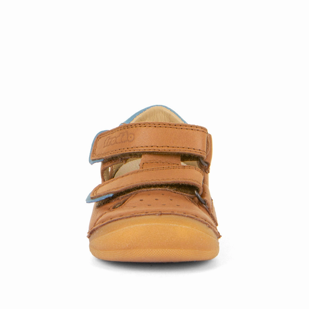 Froddo Boy's and Girl's Paix Up Double Sandals - Brown