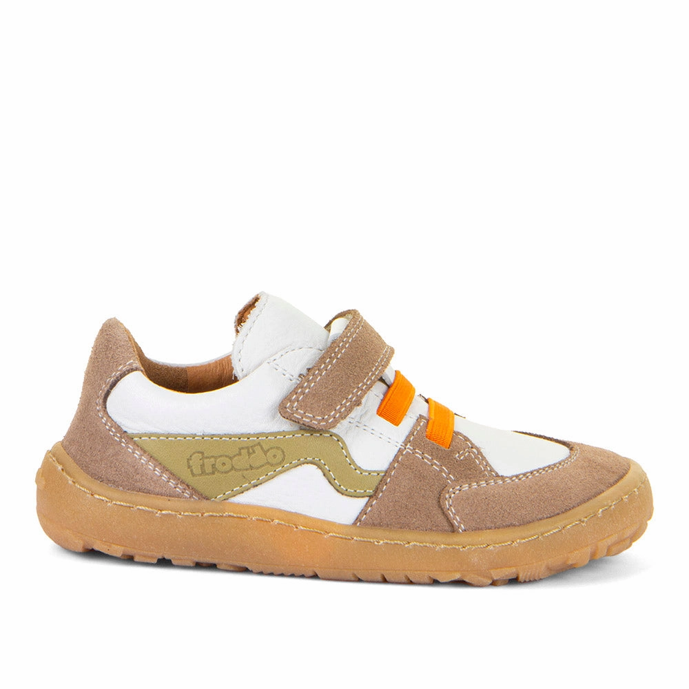 Froddo Boy's and Girl's Splash Casual Shoes - White