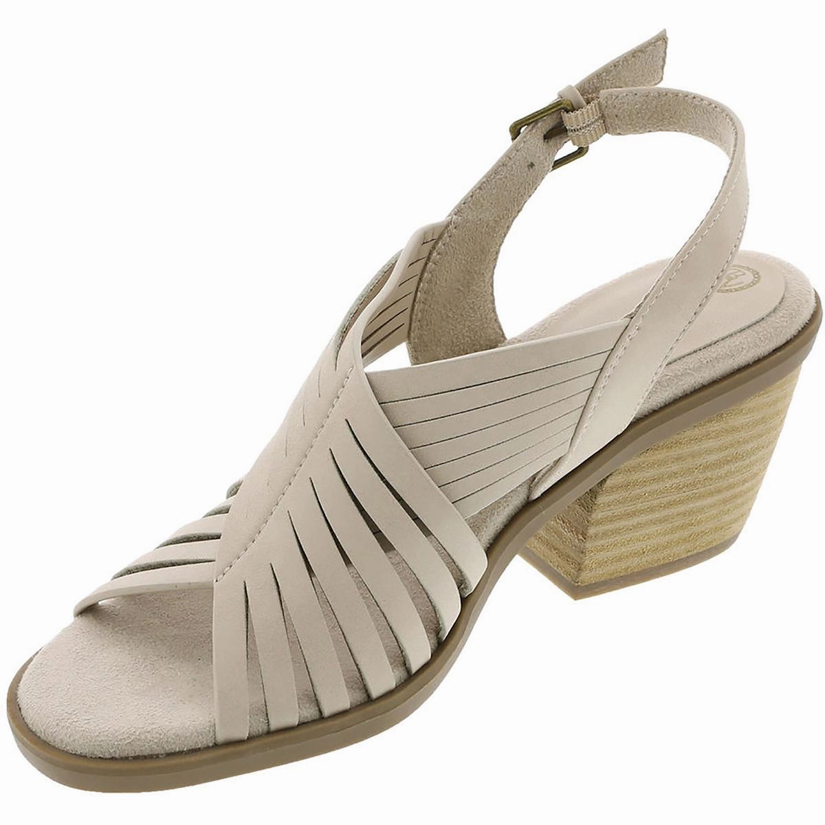 Gena Womens Faux Suede Ankle Strap Strappy Sandals