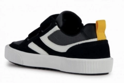Geox Alphabeet Black Designed Sneakers