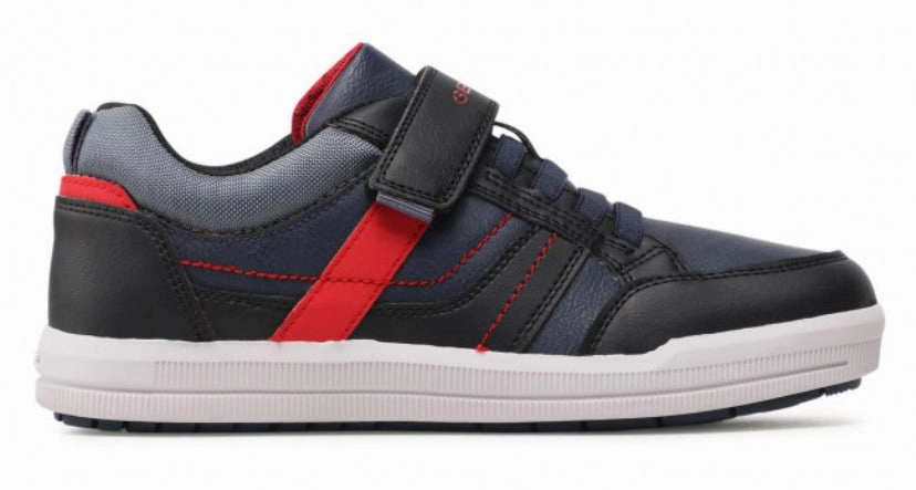 Geox Arzach Blue Red Boys Sneakers