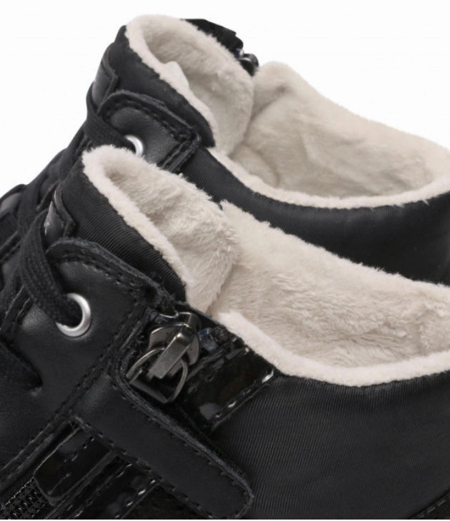 Geox Gisli Black Hightop Sneakers