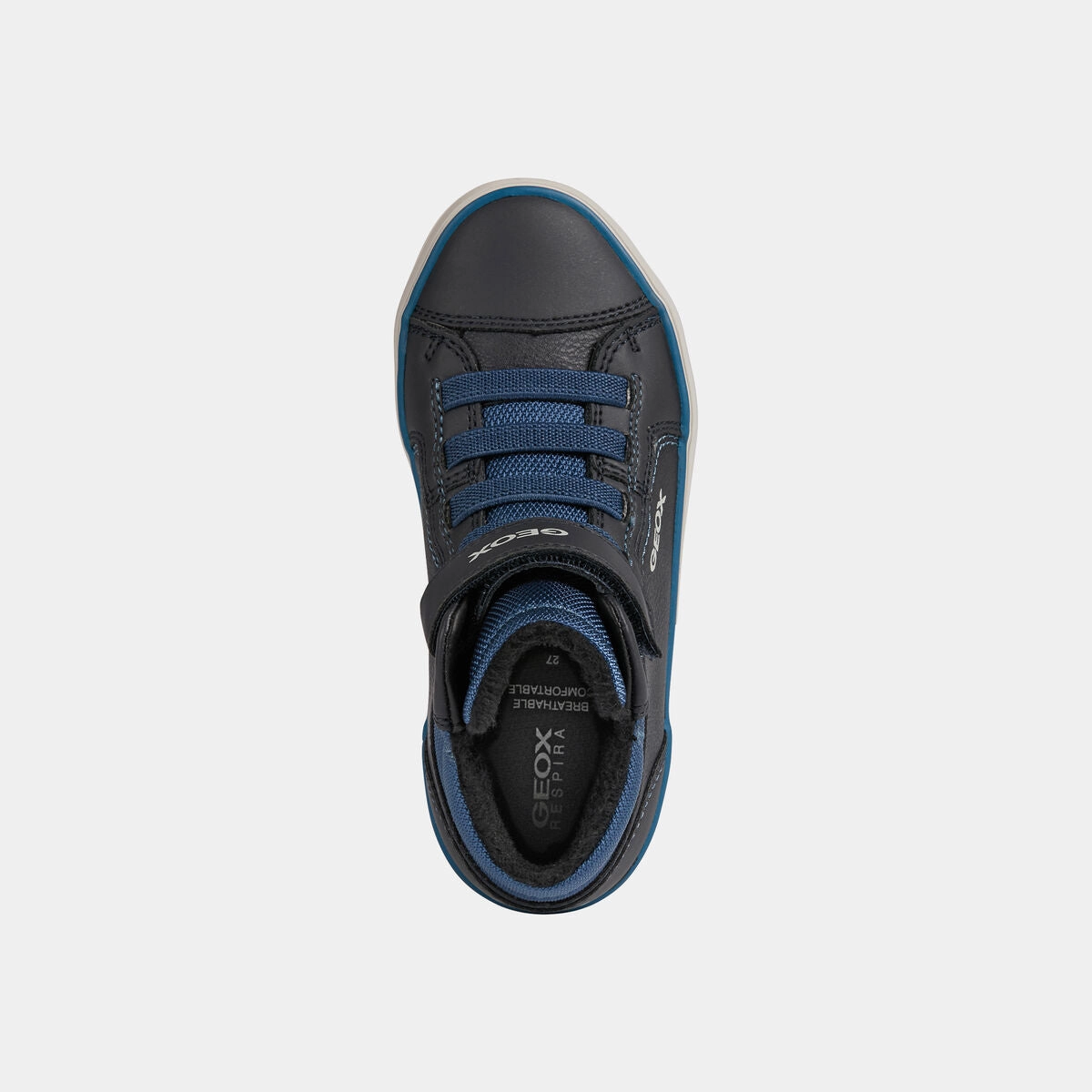 Geox Gisli Navy Avio Hightop Sneakers