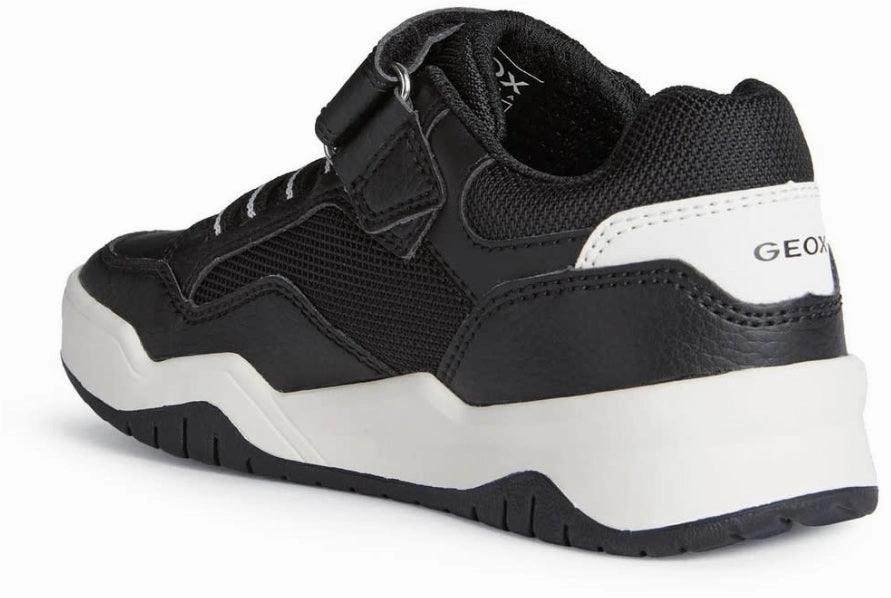 Geox Perth Black and White Sneakers