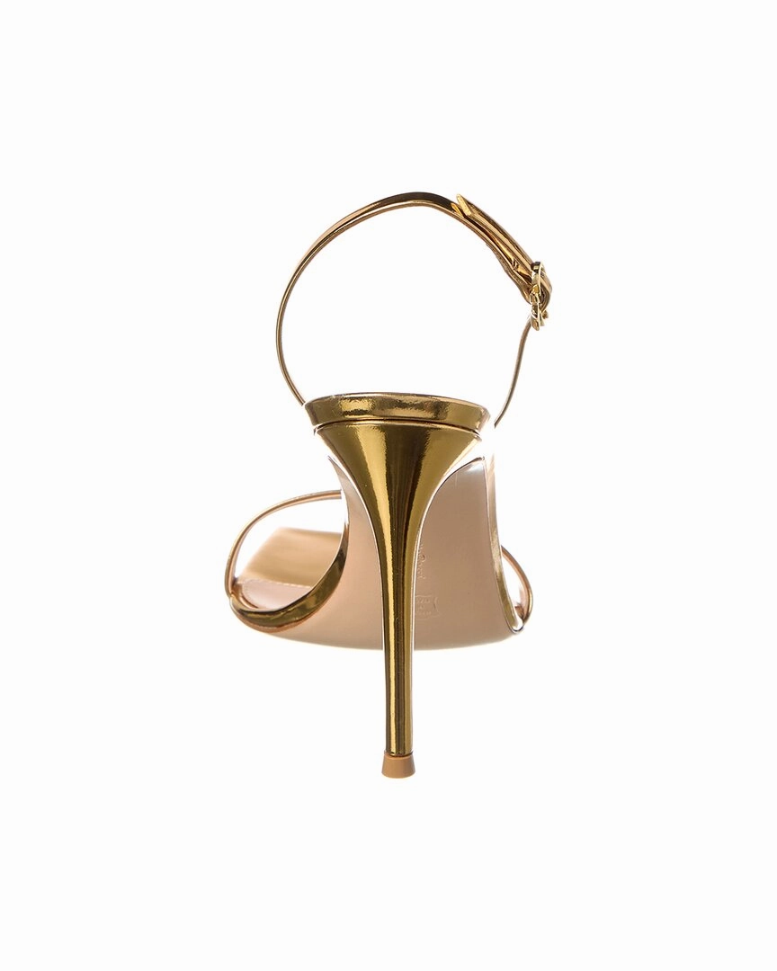 Gianvito Rossi Ribbon Patent Slingback Sandal