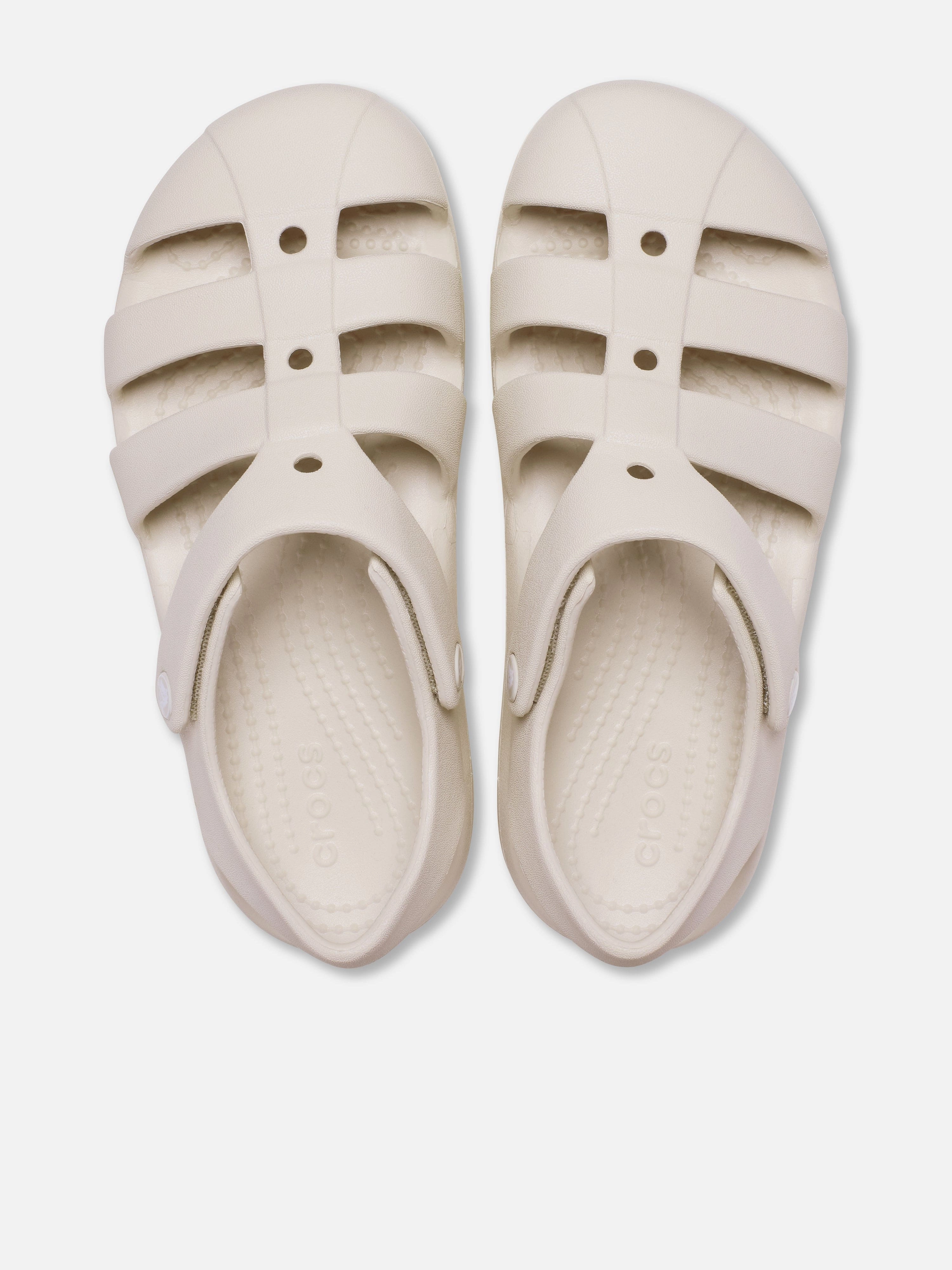 Girls Classic Fisherman Sandals in Beige