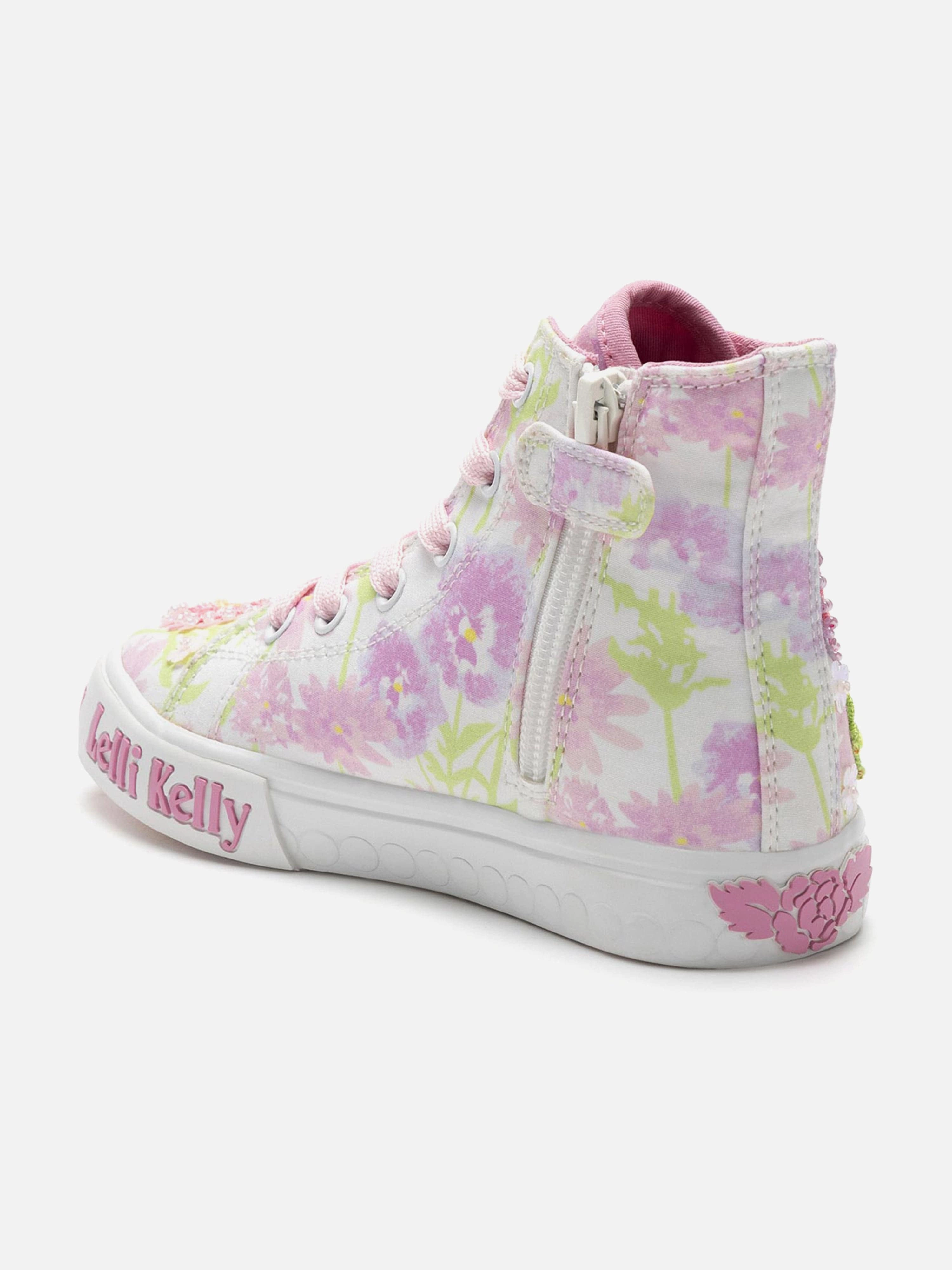 Girls Eloise Mid Baseball Boots in White