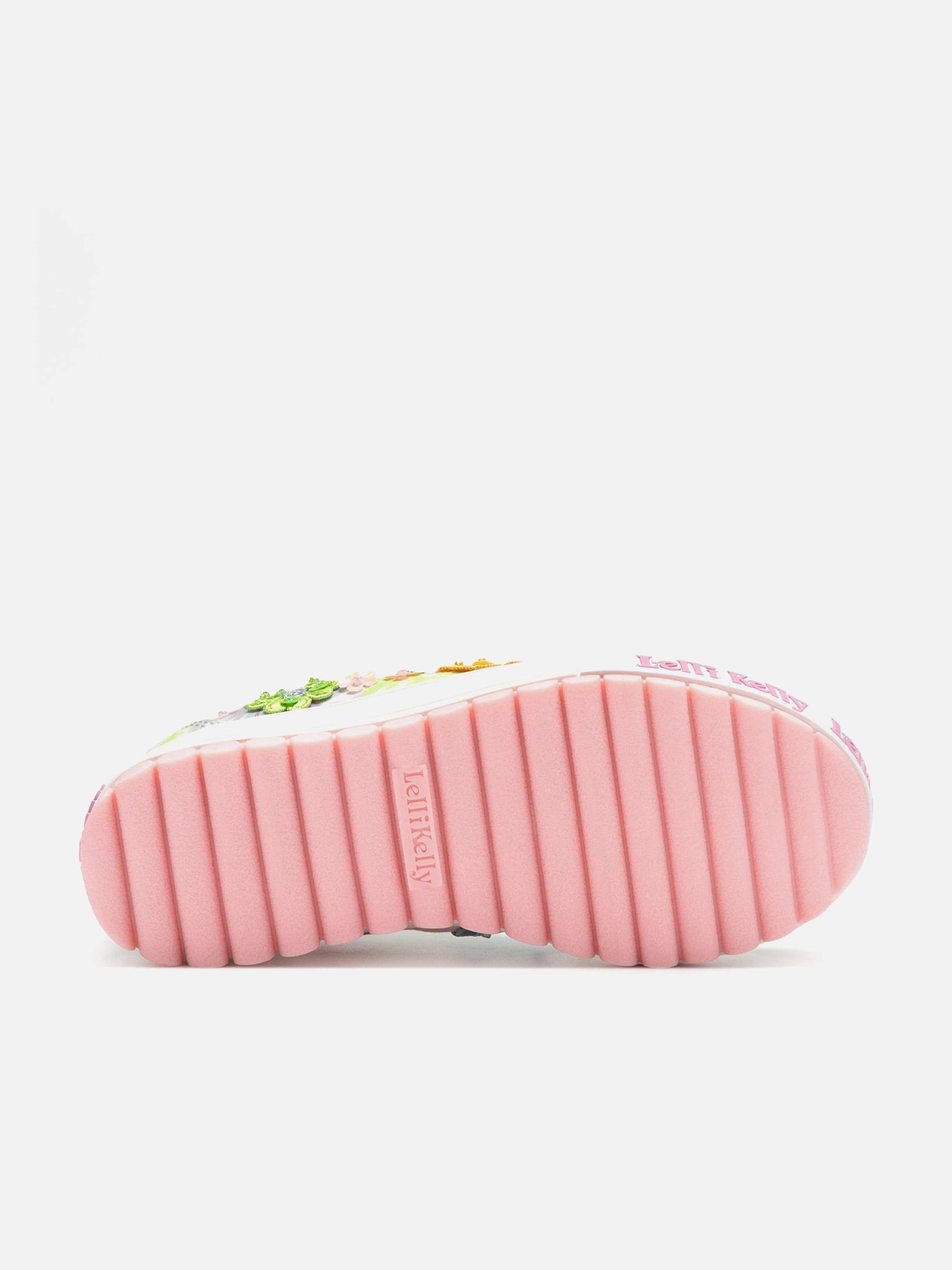 Girls Eloise Strap Trainers in White