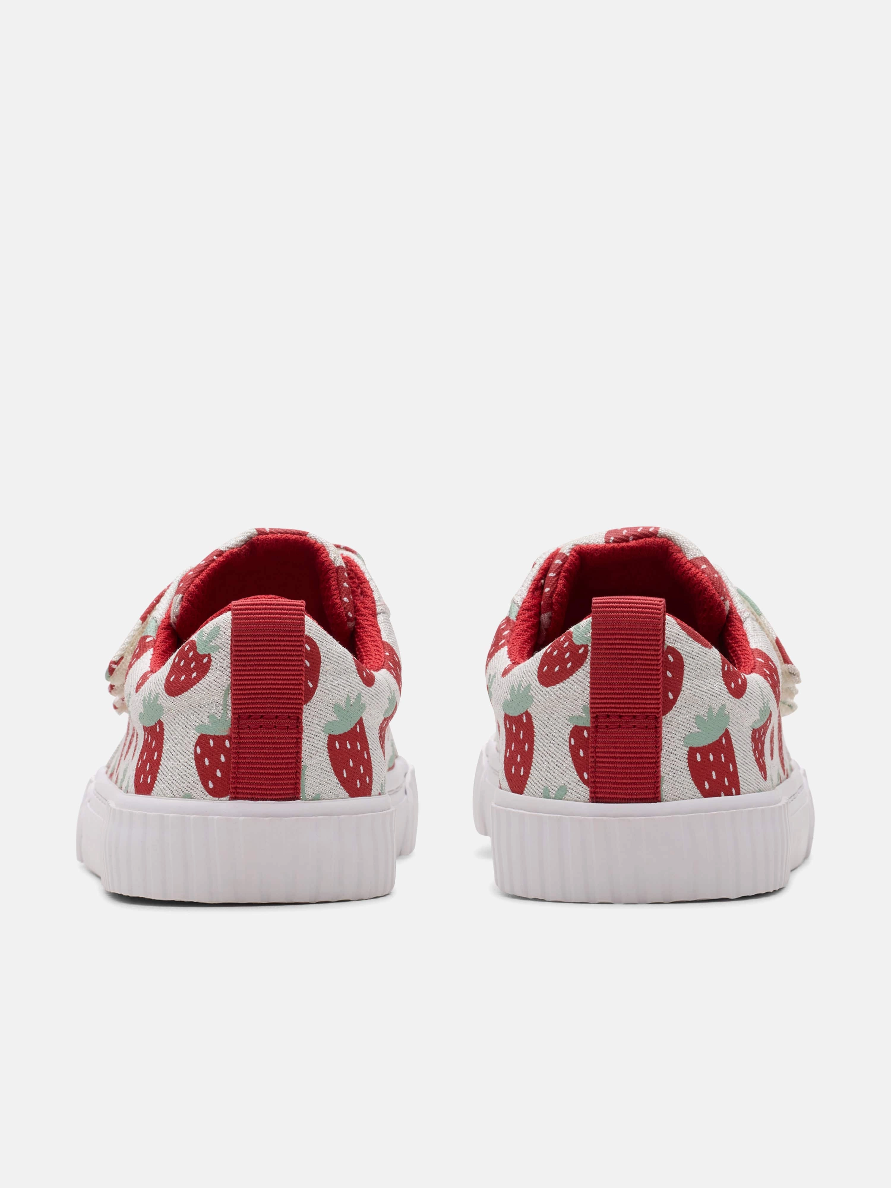 Girls Foxing Fraise Trainers in Beige